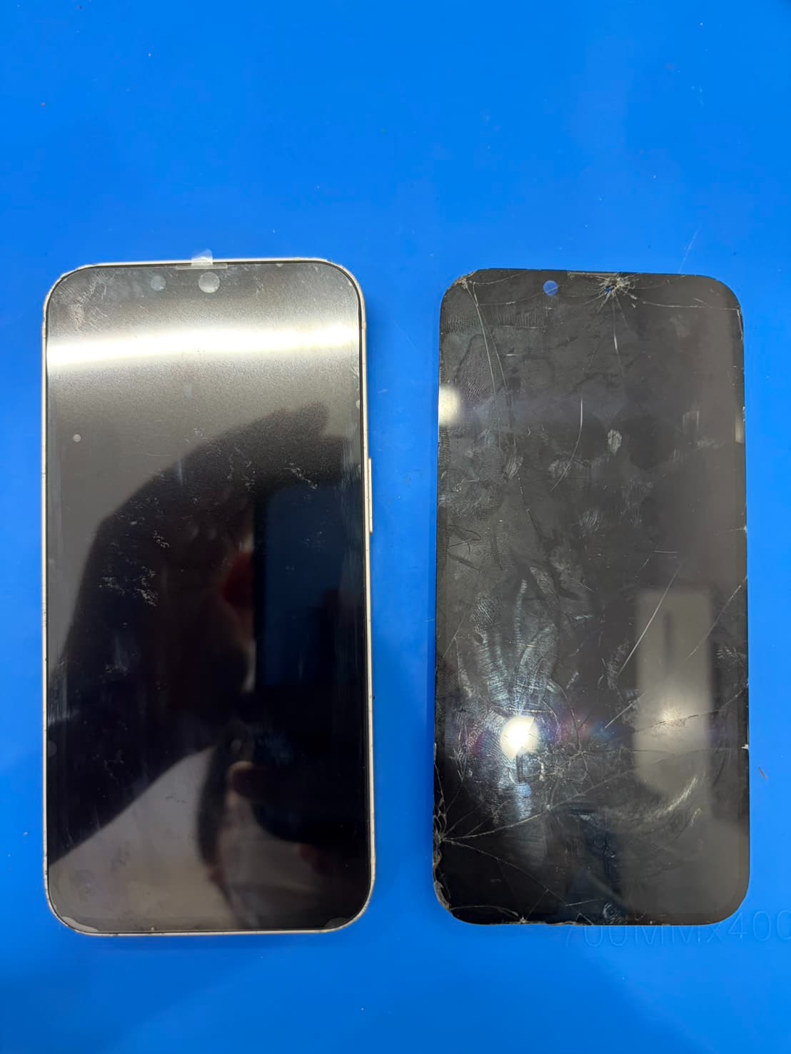 【iPhone 14】の画面パネル交換対応を承りました。-スマホ修理工房和光駅前店-